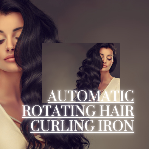 Automatic Rotating Hair Curling Iron