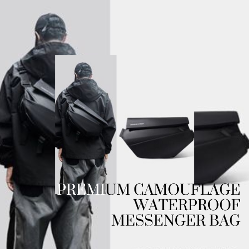 Premium Camouflage Waterproof Messenger Bag