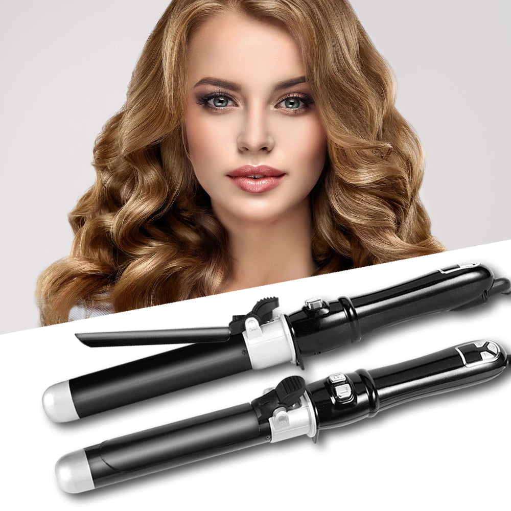 Automatic Rotating Hair Curling Iron