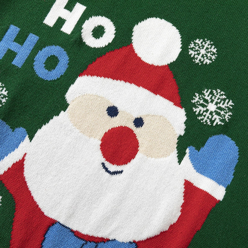 AUSHC - Autumn and Winter Cotton Children's Pullover Knitwear Christmas