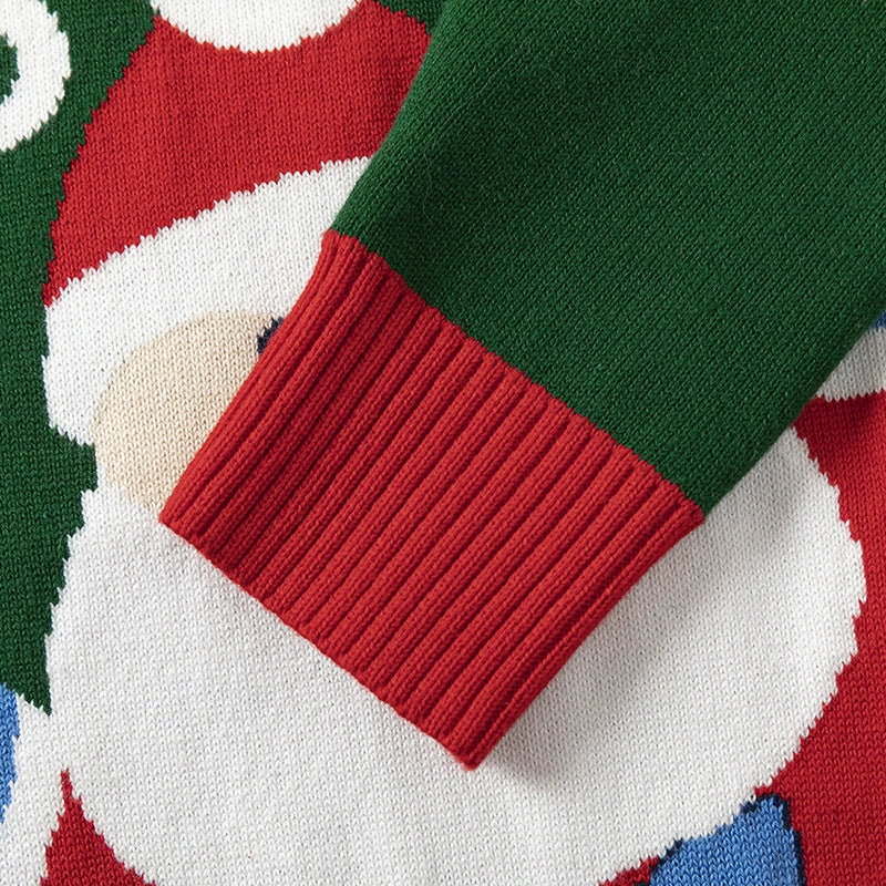 AUSHC - Autumn and Winter Cotton Children's Pullover Knitwear Christmas