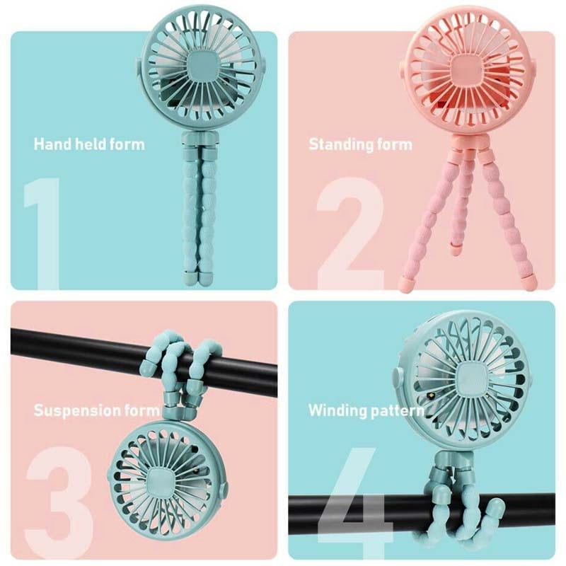 The Ultimate Portable Fan for Baby Strollers!