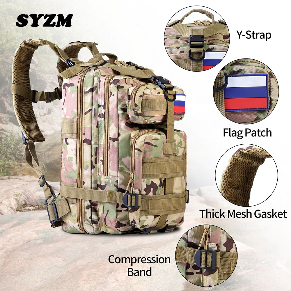 Multifunctional Hunting Fishing Outdoor Backpack Military Tactical Backpack