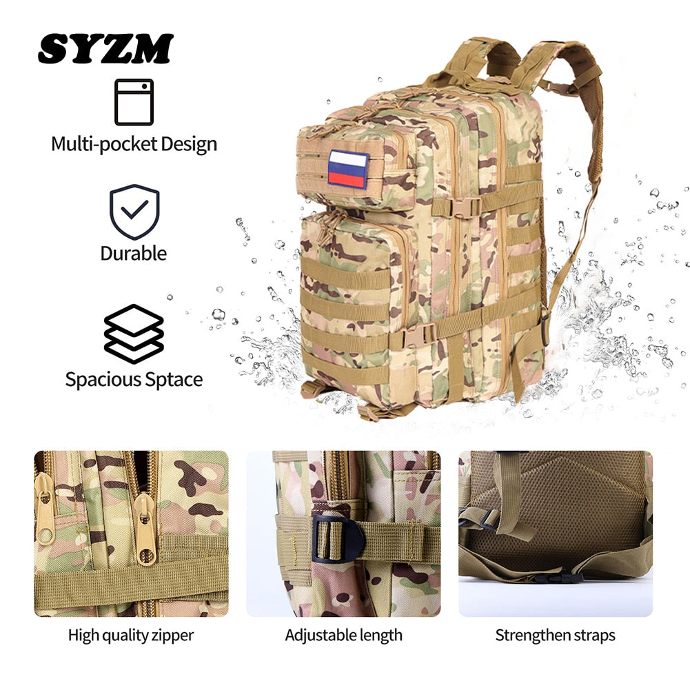 Multifunctional Hunting Fishing Outdoor Backpack Military Tactical Backpack