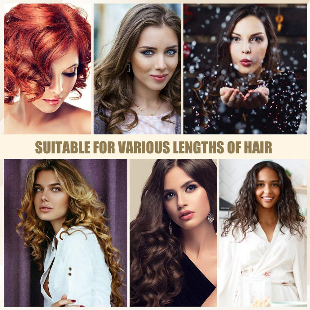 Automatic Rotating Hair Curling Iron