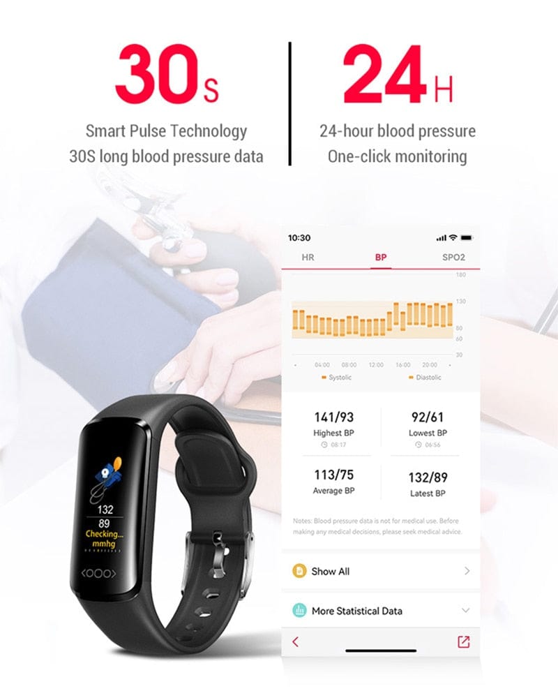 VitalSync Pro Advanced Health Tracker & Sport Smartwatch