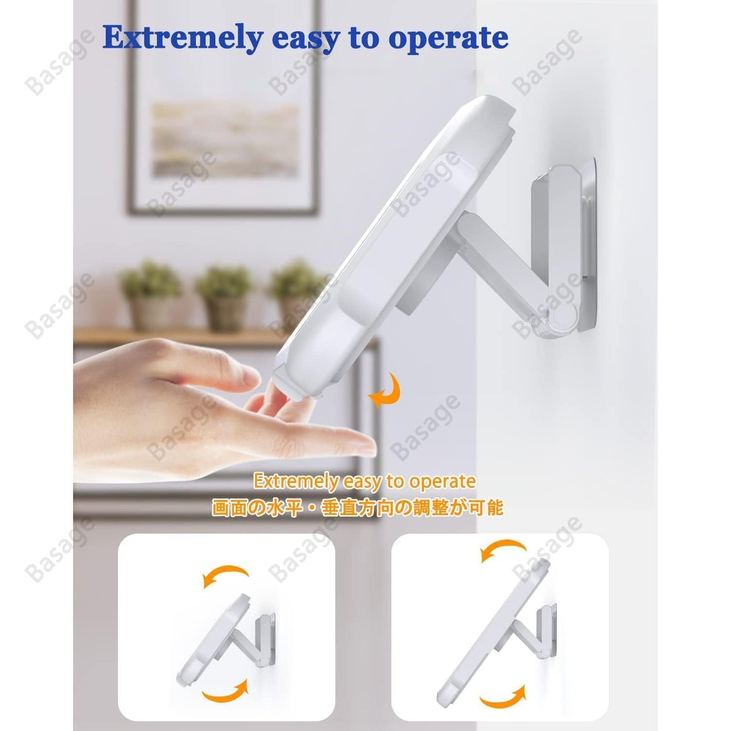 Waterproof Shower Phone Holder with 480° Rotation
