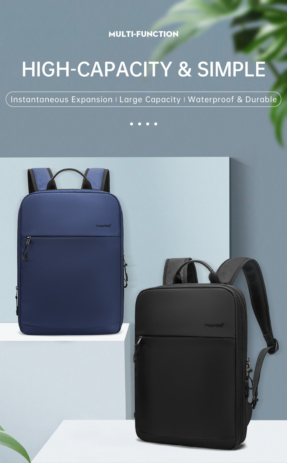 Lifetime Warranty Expandable Backpack