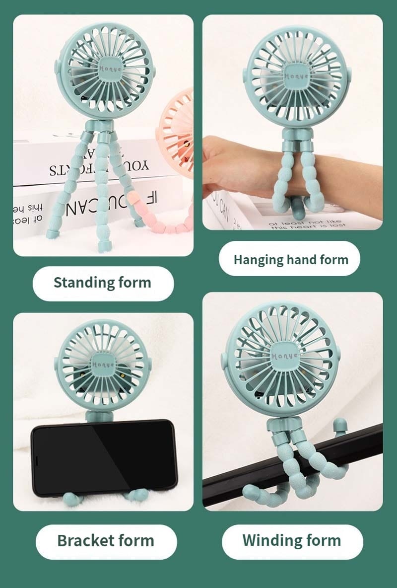 The Ultimate Portable Fan for Baby Strollers!
