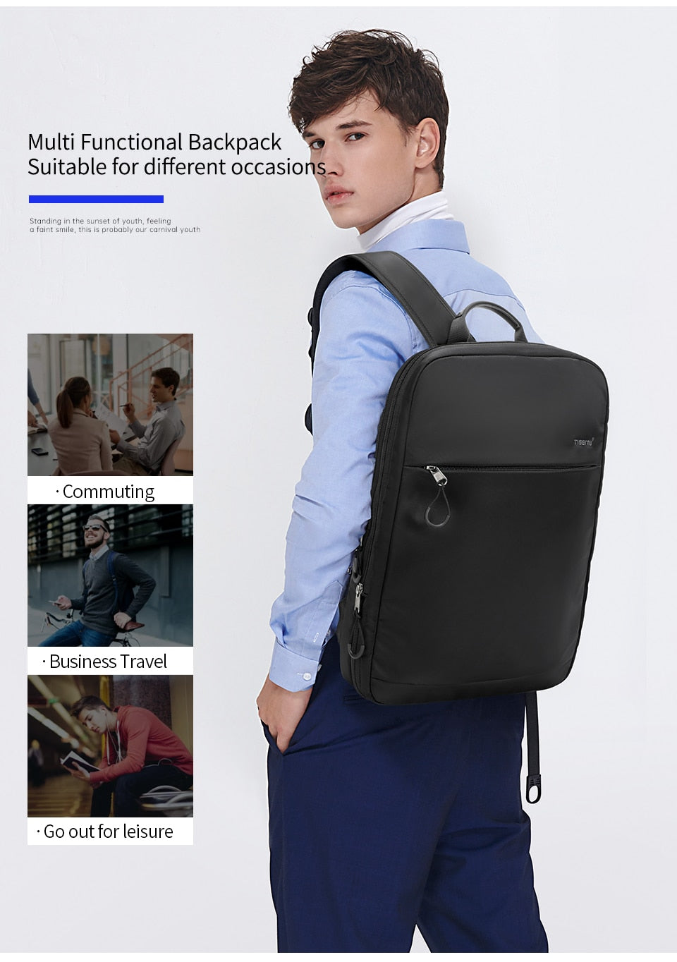 Lifetime Warranty Expandable Backpack