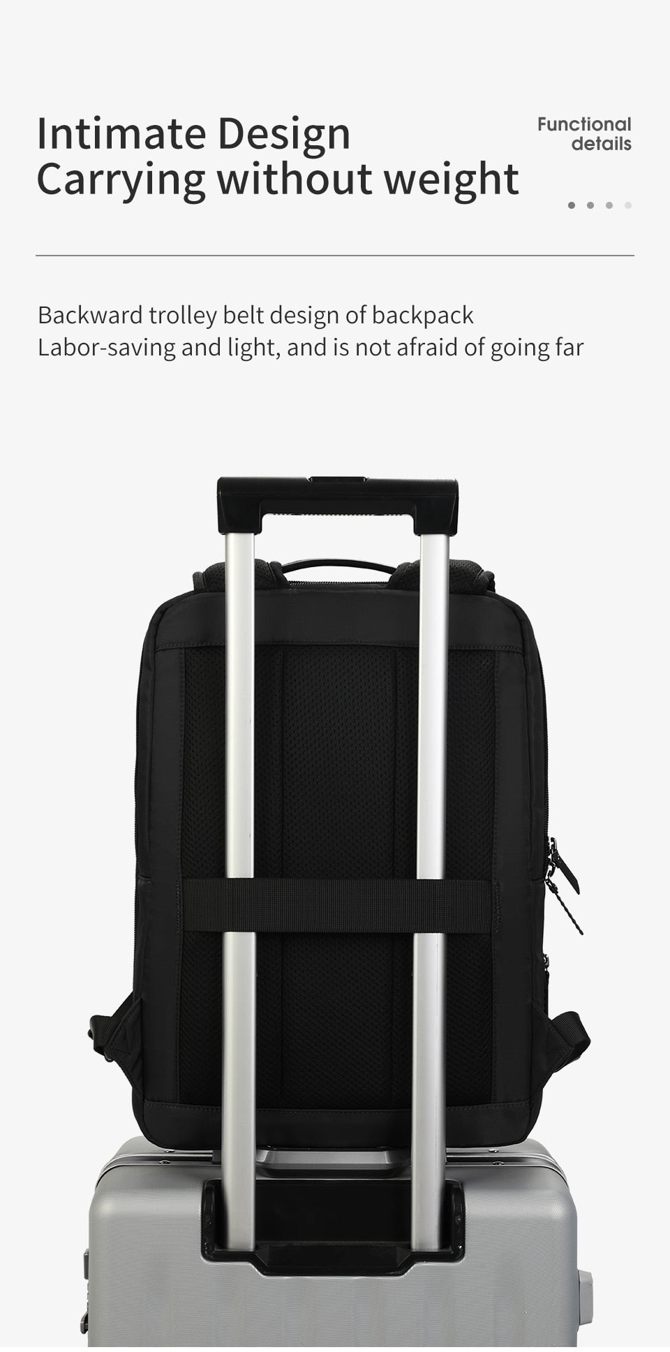 Lifetime Warranty Expandable Backpack