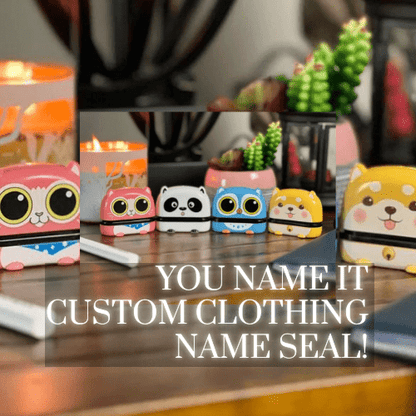 You Name It Custom Clothing Name Seal!