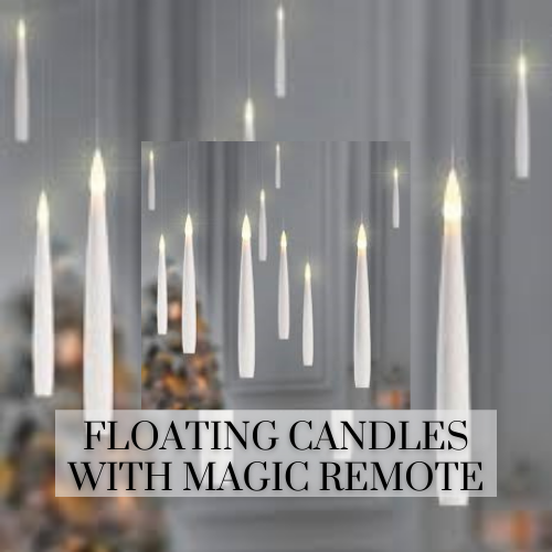 50% Off Pre-Holiday Special Sale! Floating Candles with Magic Remote