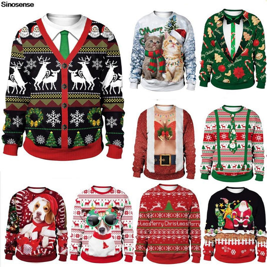 AUSHC - Men and Women Ugly Christmas Sweater Collection