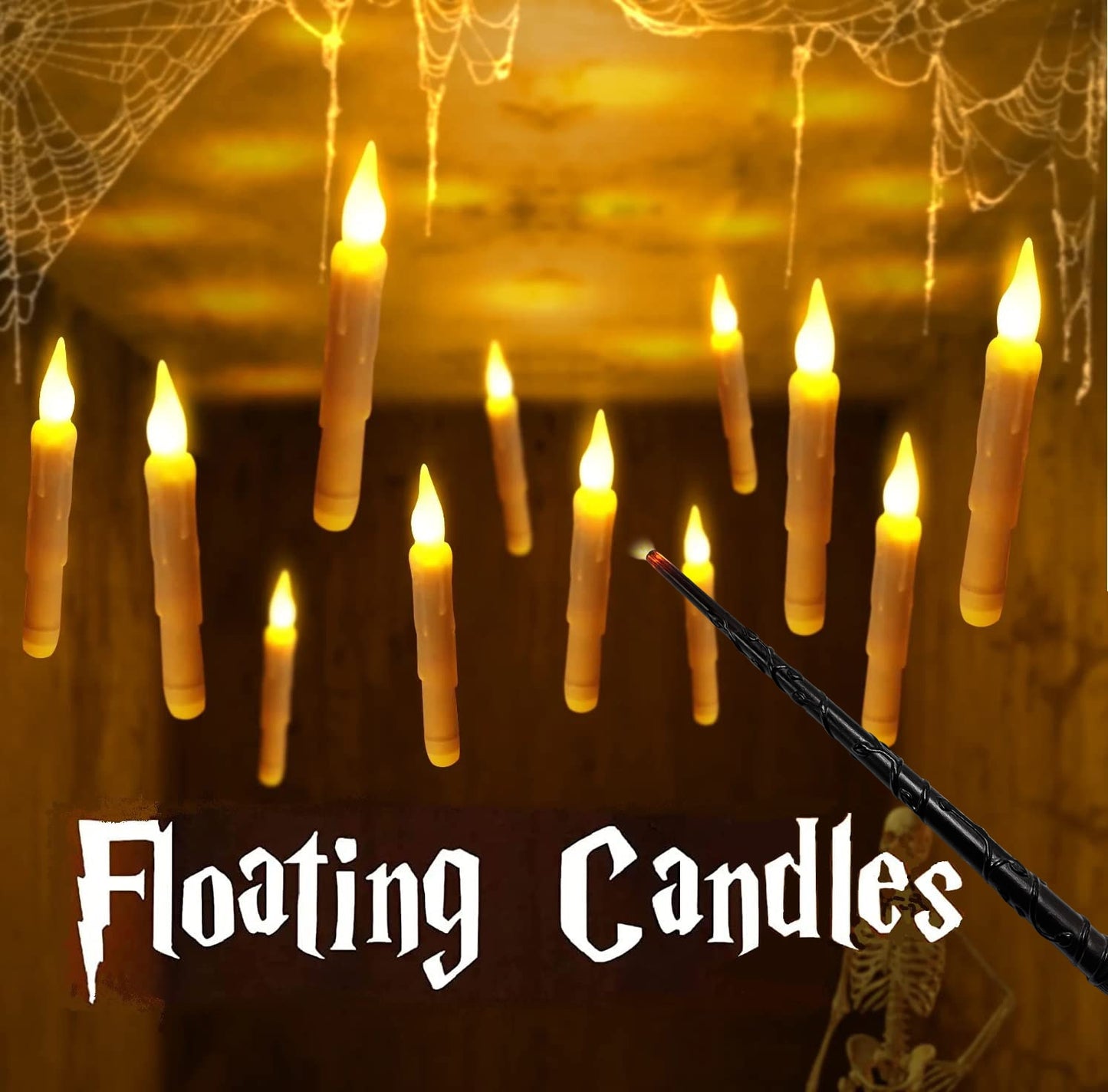 50% Off Pre-Holiday Special Sale! Floating Candles with Magic Remote