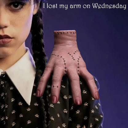 Unleash the macabre magic! Get your Wednesday Addams Hand Ornament now and embrace the eerie ⭐️⭐️⭐️⭐️⭐️ Rating!